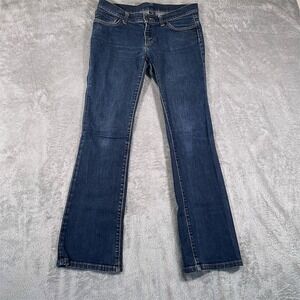 Patagonia Jeans Women's Size 29 Blue Bootcut Medium Wash Denim Low Rise 5-Pocket